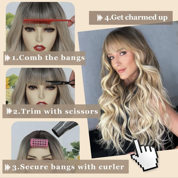 Ombre wig - Picture 5 of 7